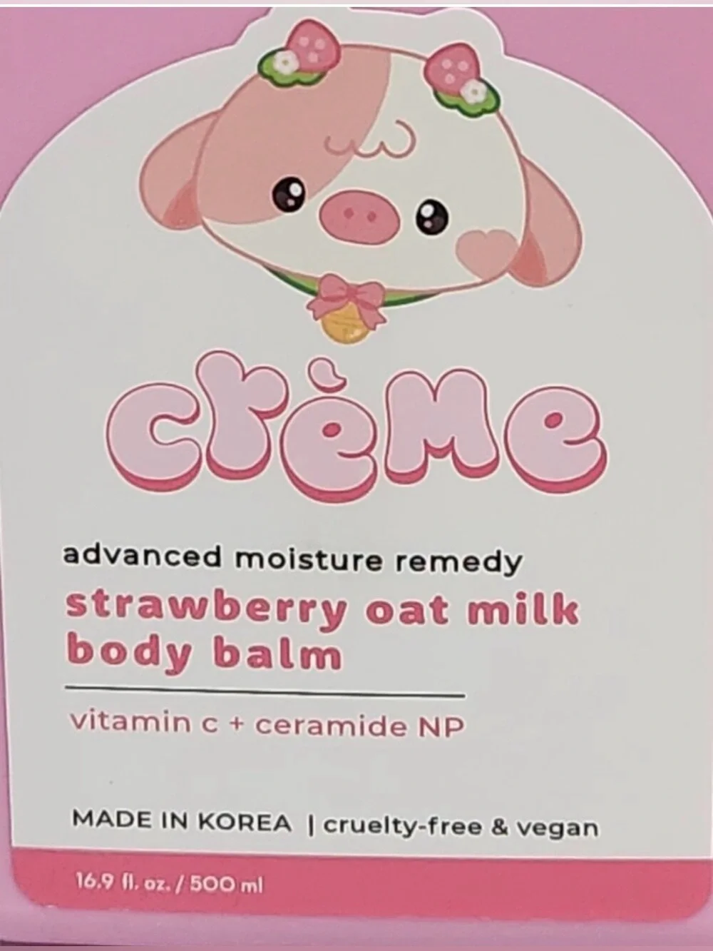 2/$25 The crème shop Strawberry Oat Milk Body Balm — 🆕